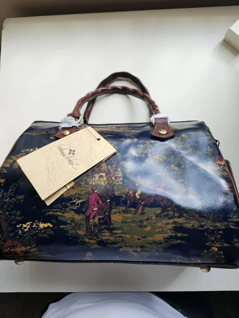 NWT Patricia Nash Kent Country side Satchel